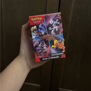 Pokemon Destined Rivals Booster Bundle - Red and Blue